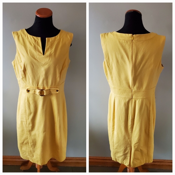 Charter Club 14 Old Money Yacht Country Club Resortwear Woven Sheath Dress - Picture 1 of 13